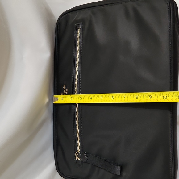 Kate Spade Black Nylon Laptop Sleeve With Strap - Picture 14 of 16